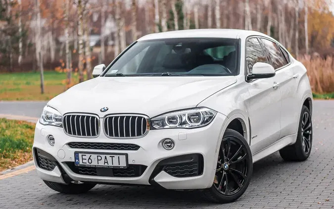 bmw x6 łódzkie BMW X6 cena 199999 przebieg: 91023, rok produkcji 2017 z Lipsk